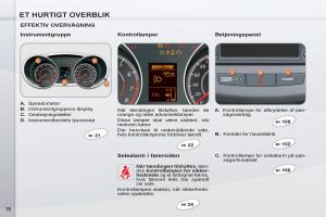 Bedienungsanleitung-Peugeot-4007-Bilens-instruktionsbog page 18 min