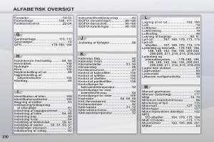 Bedienungsanleitung-Peugeot-4007-Bilens-instruktionsbog page 232 min