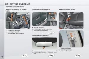 manuel-du-propriétaire-Peugeot-4007-Bilens-instruktionsbog page 14 min