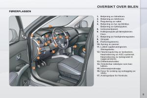 Peugeot-4007-bruksanvisningen page 11 min