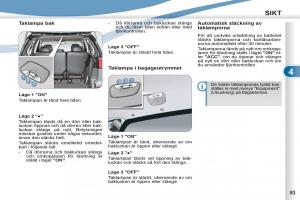 Peugeot-4007-instruktionsbok page 95 min