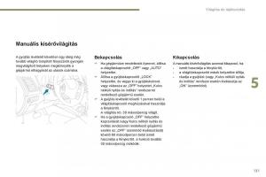 Peugeot-4008-Kezelesi-utmutato page 133 min