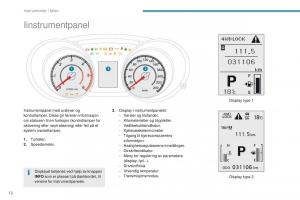 Peugeot-4008-bruksanvisningen page 14 min