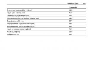 manual-Opel-Crossland-X-bruksanvisningen page 223 min