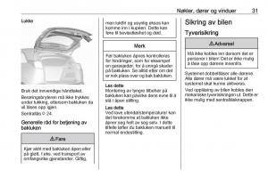 Opel-Crossland-X-bruksanvisningen page 33 min