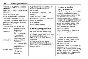 manual--Opel-Crossland-X-instrukcja page 258 min