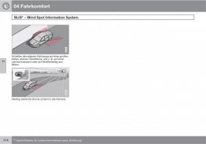 Volvo-XC60-I-1-Handbuch page 216 min