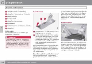 Volvo-XC60-I-1-Handbuch page 218 min