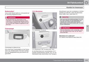 Volvo-XC60-I-1-Handbuch page 219 min