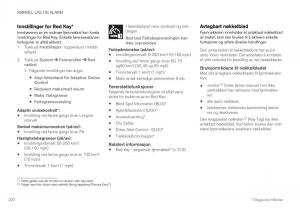 Volvo-XC40-bruksanvisningen page 222 min