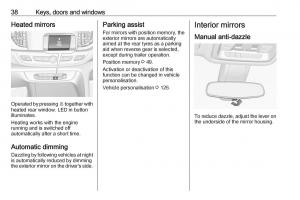 Opel-Insignia-B-owners-manual page 40 min