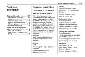 Opel-Insignia-B-owners-manual page 309 min