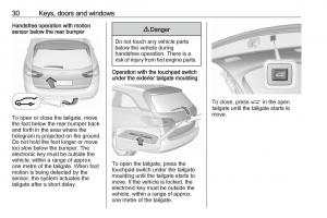 Opel-Insignia-B-owners-manual page 32 min